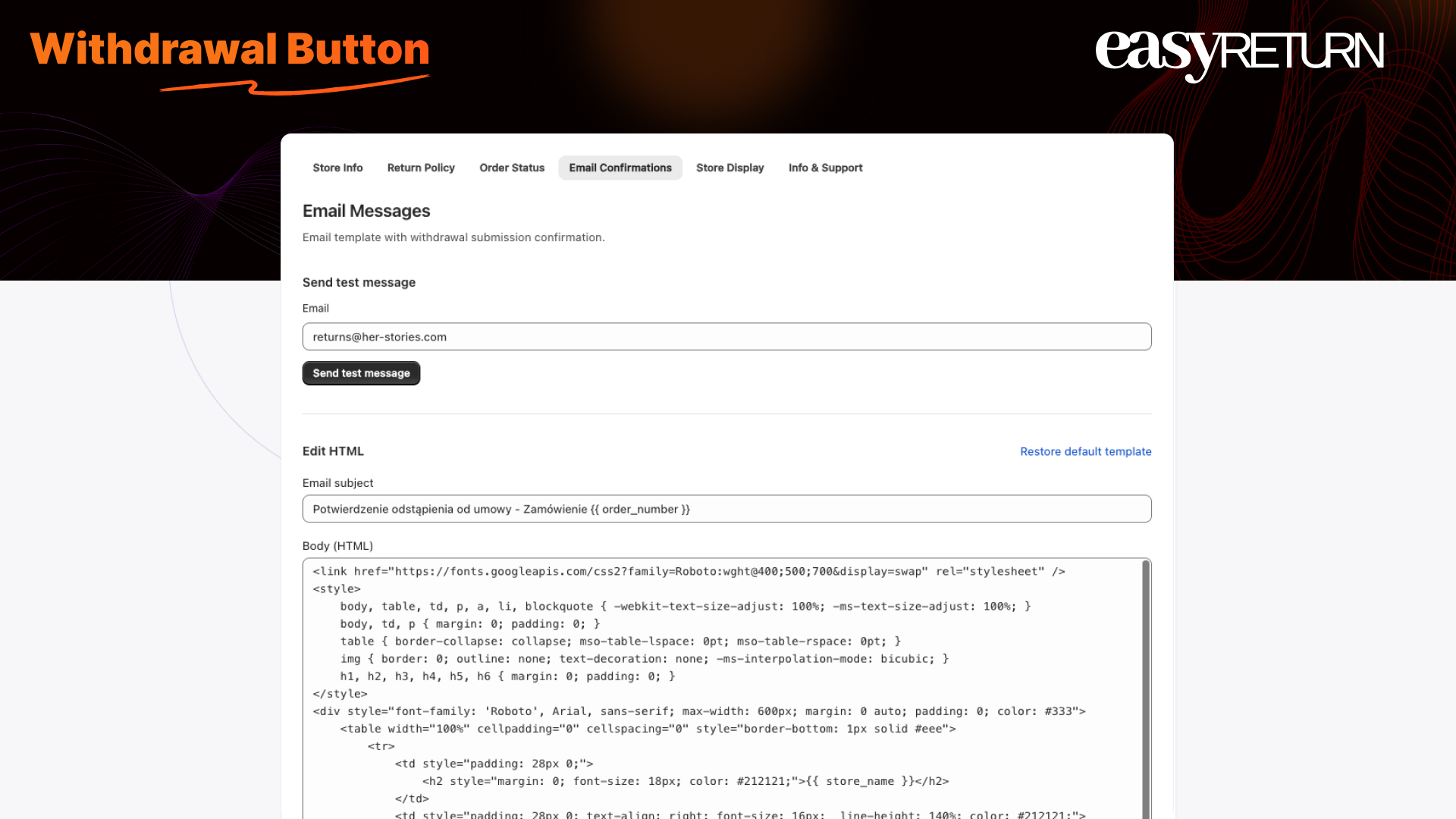 Shopify Plugin Dashboard